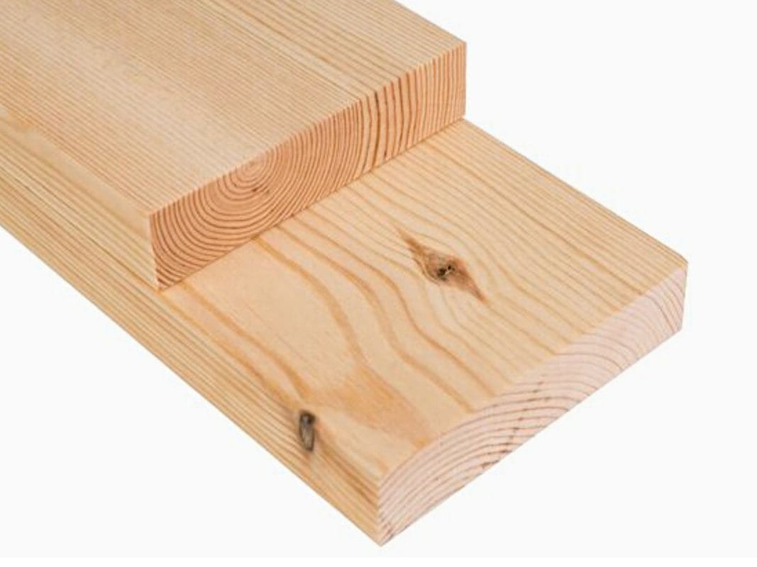 Druri i butë skandinav (dru i kuq / dru i bardhë)