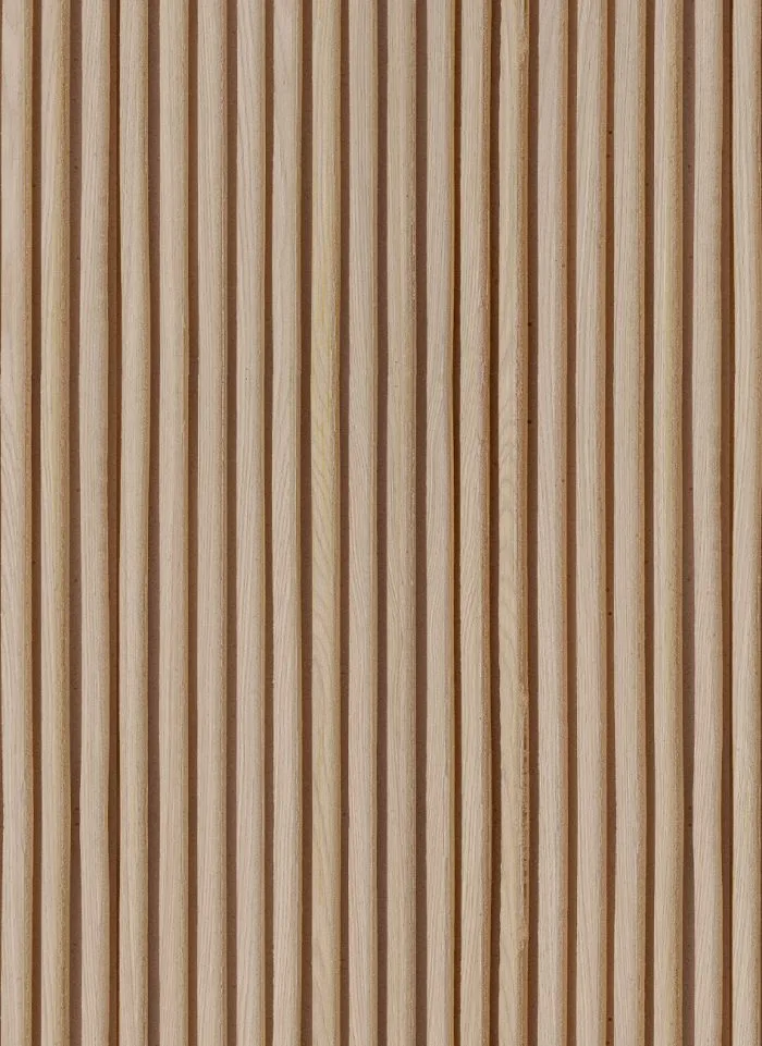 Circle veneer wall cladding
