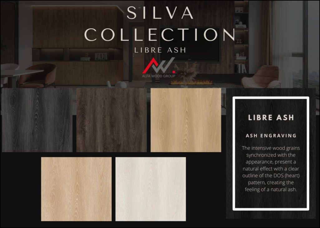 Silva Collection - Libre Ash - Synchro melamines