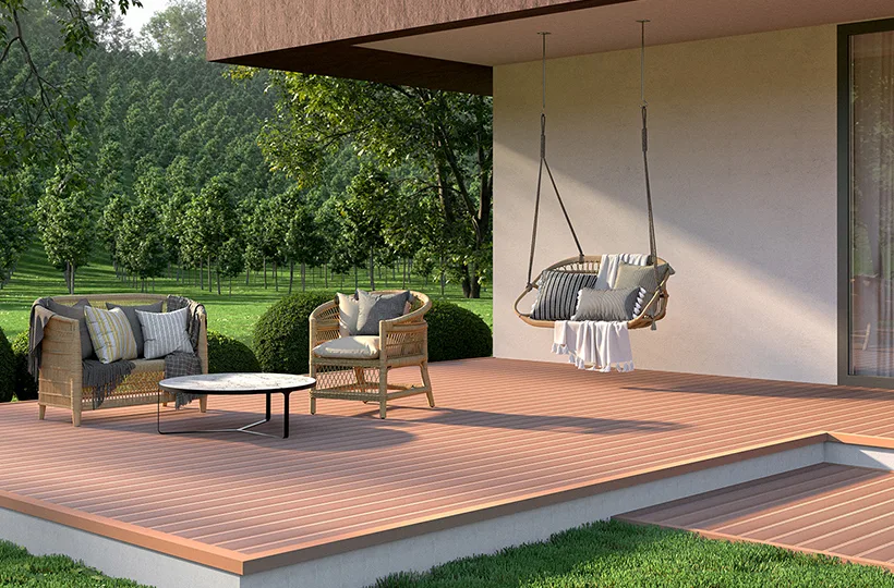 wpc deck beech