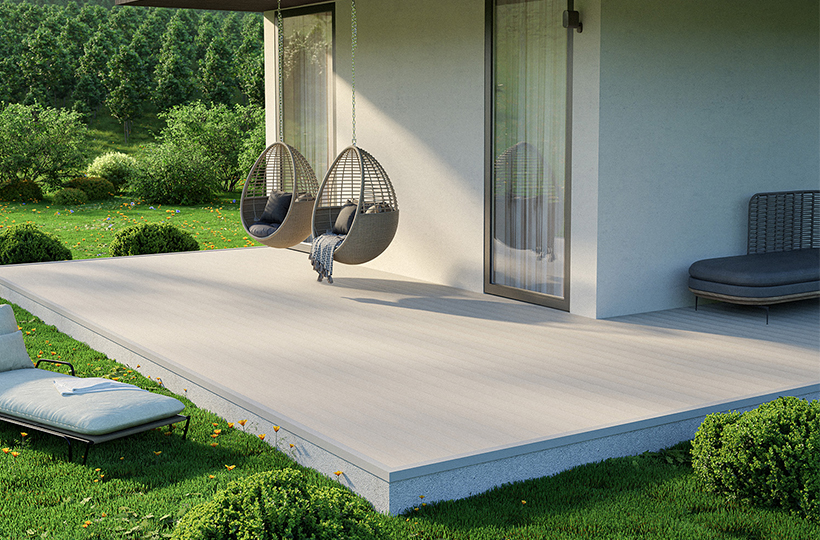wpc deck white